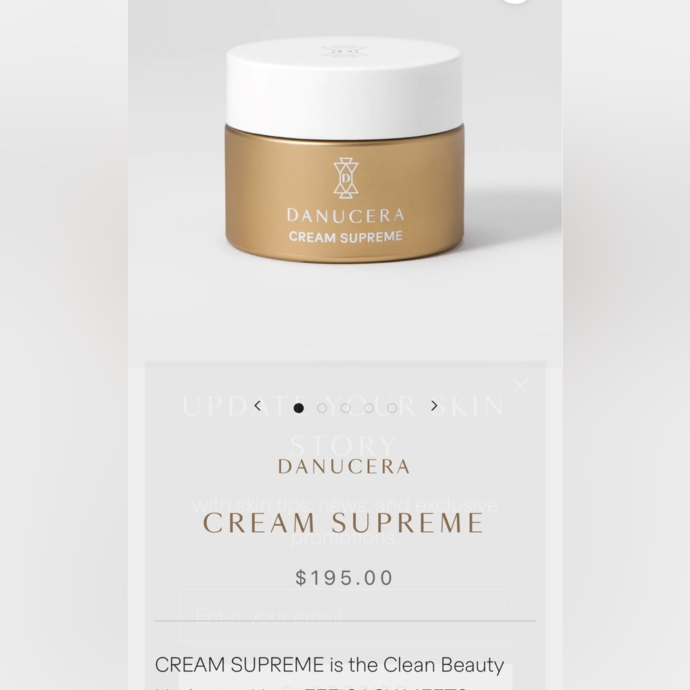 Danucera cream supreme travel size